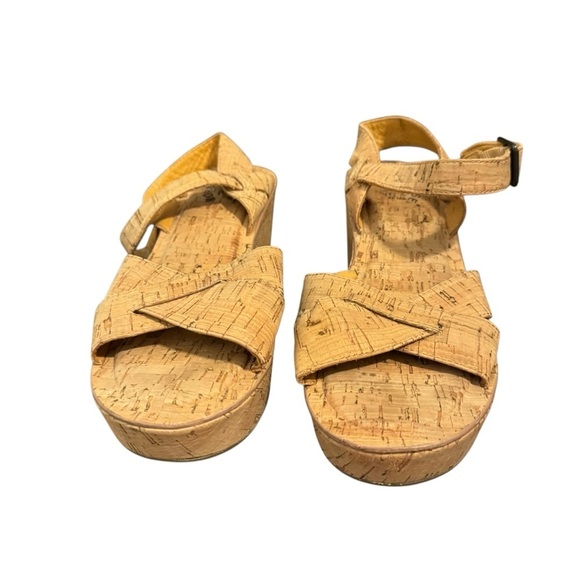 Kork ease Ava cork wedge sandals women’s 10 / 42 - Picture 6 of 9